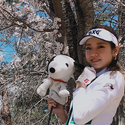 nayu_chanのラウンドレポート★桜が綺麗に見えるラウンド！の巻